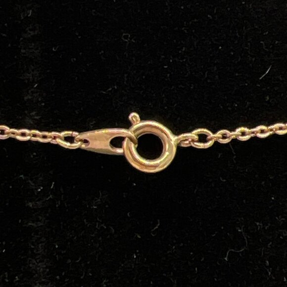 Goldstone Pendant Necklace & Matching Earrings Set 18" Gold Plated With SN Impri - Picture 6 of 8